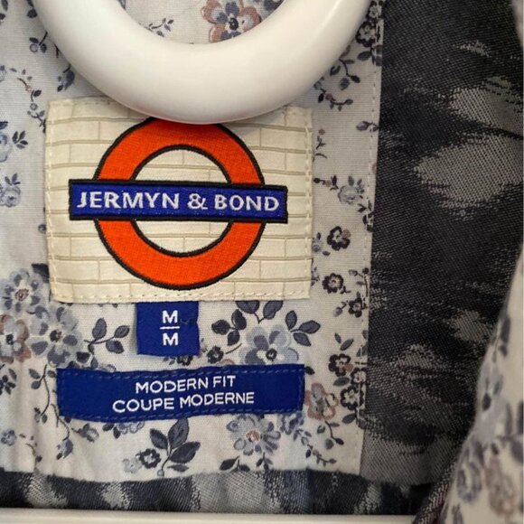 Men’s JERMYN & BOND long sleeve button down shirt. Size M. No issues. - Picture 6 of 10